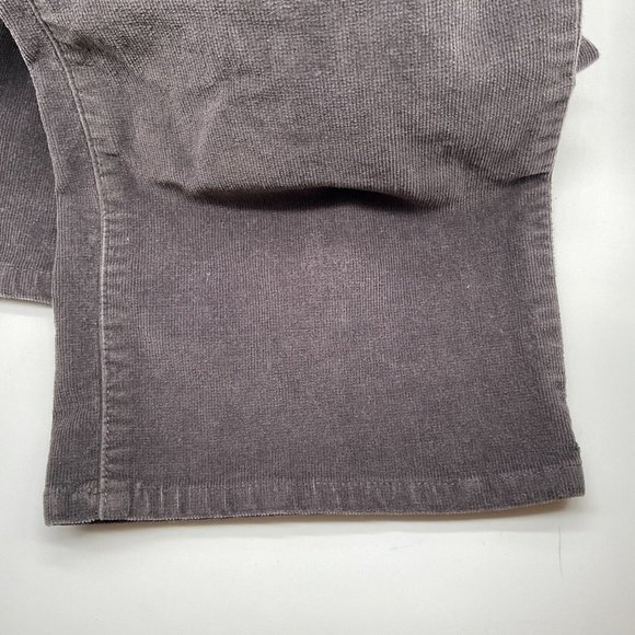 L.A. Blues Women's Corduroy Straight Leg Pants Size 16 Charcoal Gray - Picture 9 of 9